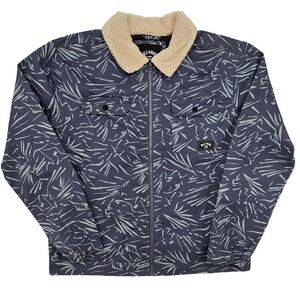 Billabong Xander Jacket XL Mens Sherpa Collar Streetwear NWT Lightweight